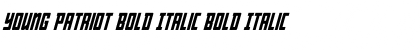 Download Young Patriot Bold Italic Font Download Young Patriot Bold Italic Font