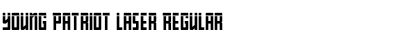 Download Young Patriot Laser Font Download Young Patriot Laser Font