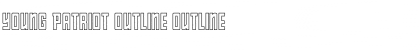 Download Young Patriot Outline Font Download Young Patriot Outline Font