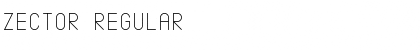 Download Zector Font Download Zector Font