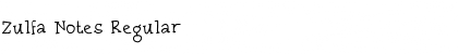Download Zulfa Notes Font Download Zulfa Notes Font
