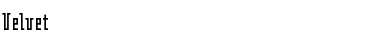 Download Velvet Font Download Velvet Font