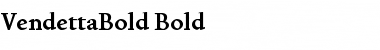Download VendettaBold Font Download VendettaBold Font