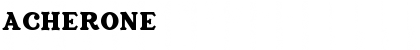 Download Acherone Font Download Acherone Font