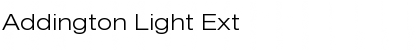Download Addington Light Ext Font Download Addington Light Ext Font