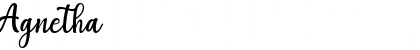 Download Agnetha Font Download Agnetha Font