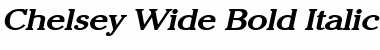 Download Chelsey Wide Font Download Chelsey Wide Font
