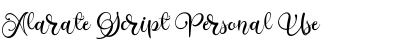 Download Alarate Script Personal Use Font Download Alarate Script Personal Use Font