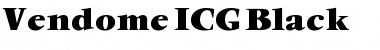 Download Vendome ICG Black Font Download Vendome ICG Black Font