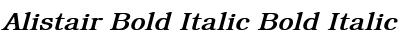 Download Alistair Bold Italic Font Download Alistair Bold Italic Font