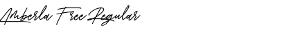Download Amberla Free Font Download Amberla Free Font