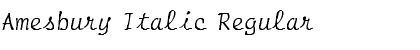 Download Amesbury Italic Font Download Amesbury Italic Font