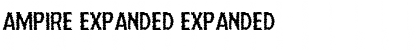 Download Ampire Expanded Font Download Ampire Expanded Font
