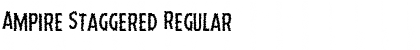 Download Ampire Staggered Font Download Ampire Staggered Font