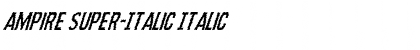 Download Ampire Super-Italic Font Download Ampire Super-Italic Font