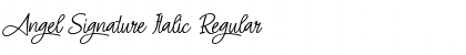 Download Angel Signature Italic Font Download Angel Signature Italic Font
