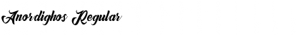 Download Anordighos Font Download Anordighos Font