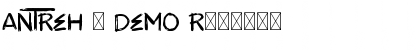Download ANTREH - DEMO Font Download ANTREH - DEMO Font