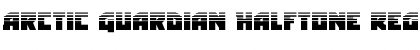 Download Arctic Guardian Halftone Font Download Arctic Guardian Halftone Font