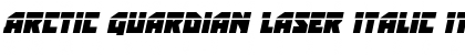 Download Arctic Guardian Laser Italic Font Download Arctic Guardian Laser Italic Font