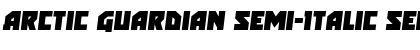 Download Arctic Guardian Semi-Italic Font Download Arctic Guardian Semi-Italic Font