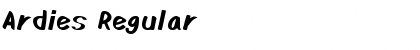 Download Ardies Font Download Ardies Font