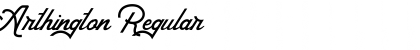 Download Arthington Font Download Arthington Font