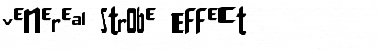 Download Venereal Strobe Effect Font Download Venereal Strobe Effect Font