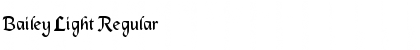 Download Bailey Light Font Download Bailey Light Font