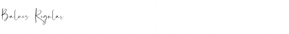 Download Balnes Font Download Balnes Font