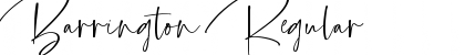Download Barrington Font Download Barrington Font