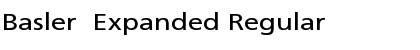 Download Basler Expanded Font Download Basler Expanded Font