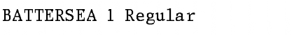 Download BATTERSEA 1 Font Download BATTERSEA 1 Font