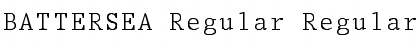 Download BATTERSEA Regular Font Download BATTERSEA Regular Font