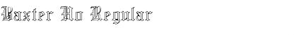 Download Baxter Ho Font Download Baxter Ho Font