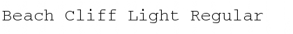 Download Beach Cliff Light Font Download Beach Cliff Light Font
