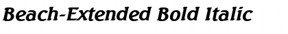 Download Beach-Extended Font Download Beach-Extended Font
