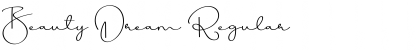 Download Beauty Dream Font Download Beauty Dream Font