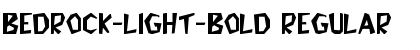 Download Bedrock-Light-Bold Font Download Bedrock-Light-Bold Font