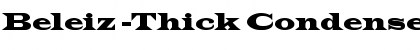 Download Beleiz -Thick Condensed Font Download Beleiz -Thick Condensed Font