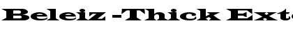 Download Beleiz -Thick Extended Font Download Beleiz -Thick Extended Font