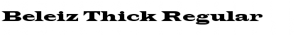 Download Beleiz Thick Font Download Beleiz Thick Font