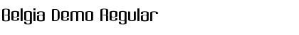 Download Belgia Demo Font Download Belgia Demo Font