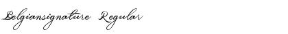 Download Belgiansignature Font Download Belgiansignature Font