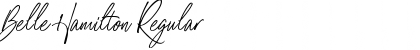 Download Belle Hamilton Font Download Belle Hamilton Font