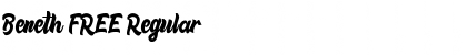Download Beneth FREE Font Download Beneth FREE Font