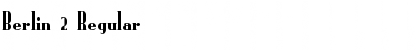 Download Berlin 2 Font Download Berlin 2 Font