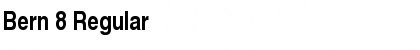 Download Bern 8 Font Download Bern 8 Font