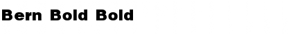 Download Bern Bold Font Download Bern Bold Font