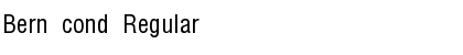 Download Bern cond Font Download Bern cond Font